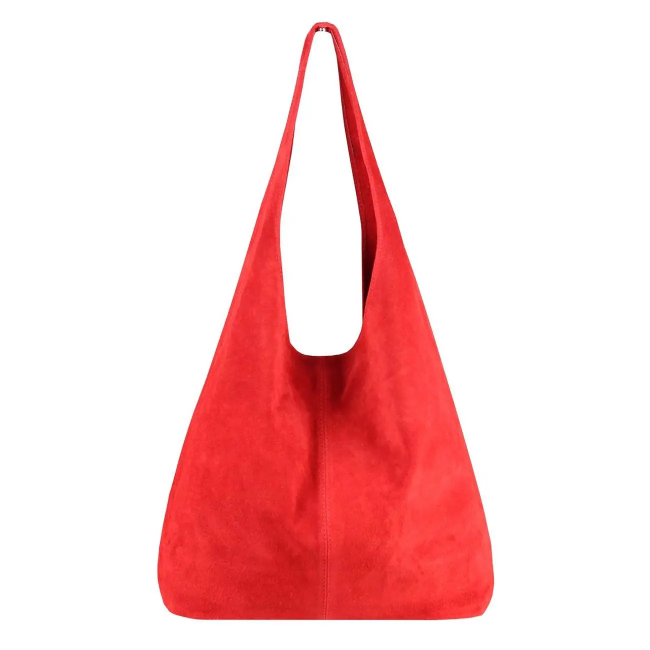 ﻿MADE IN ITALY DAMEN LEDER TASCHE Handtasche Wildleder Shopper Schultertasche Heißer Verkauf