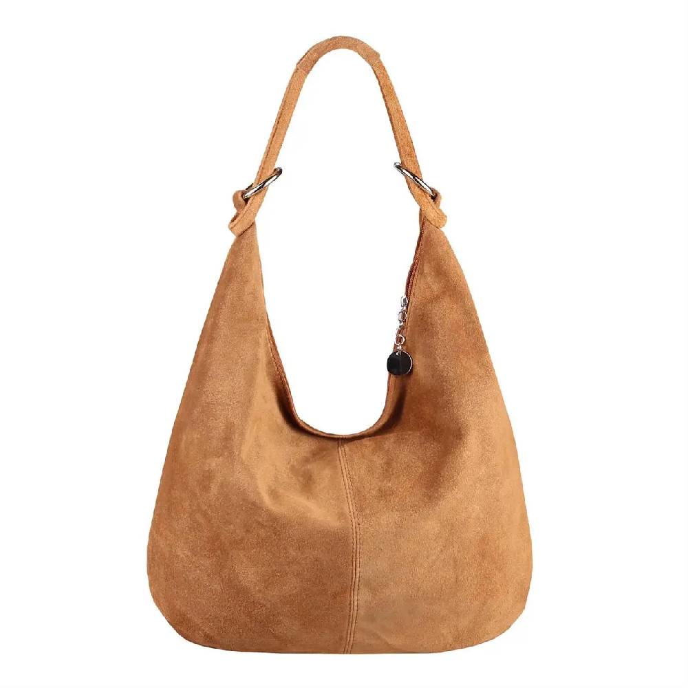 Made in Italy Damen XXL Ledertasche Wildleder Shopper Tasche Top Angebot