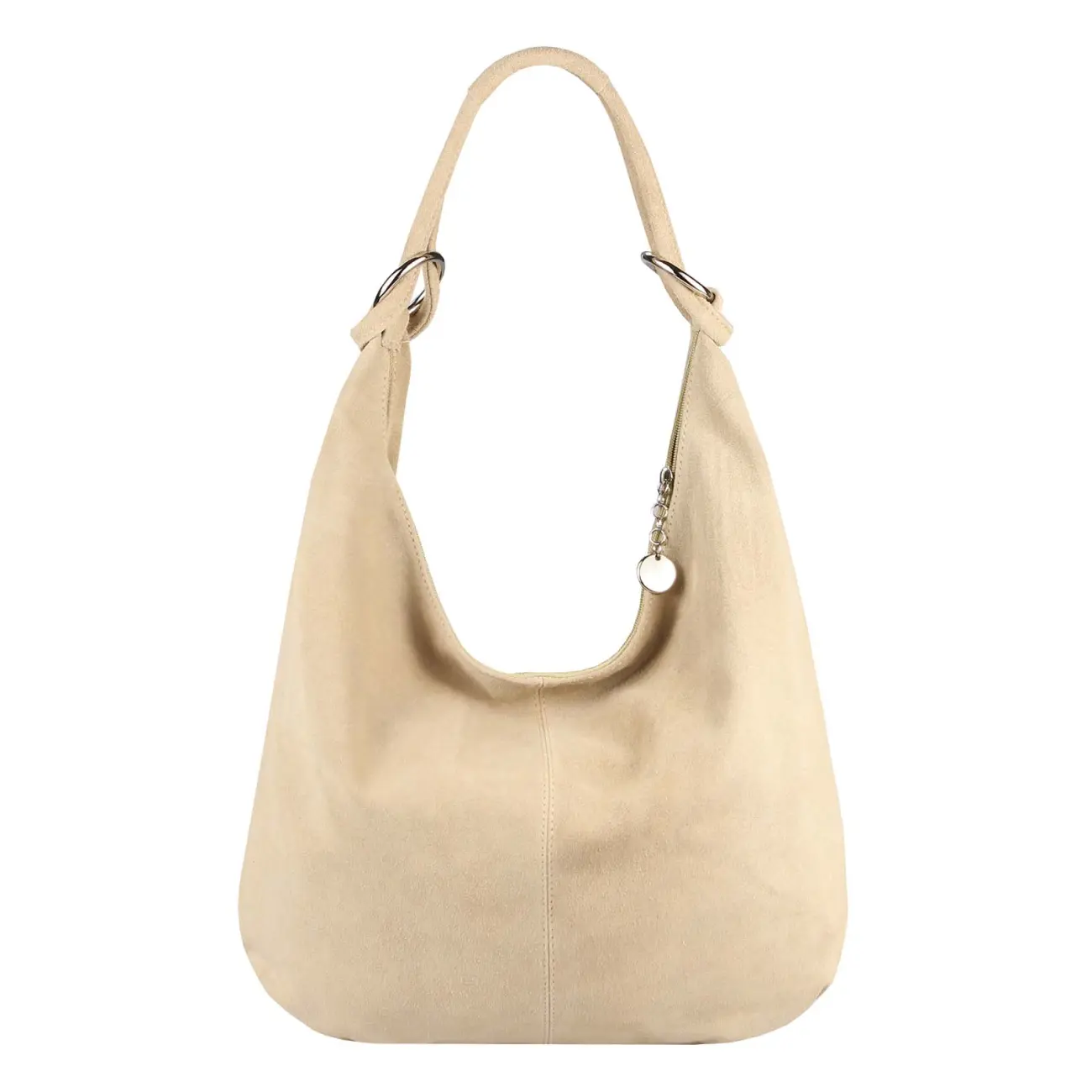 Made in Italy Damen XXL Ledertasche Wildleder Shopper Tasche Top Angebot