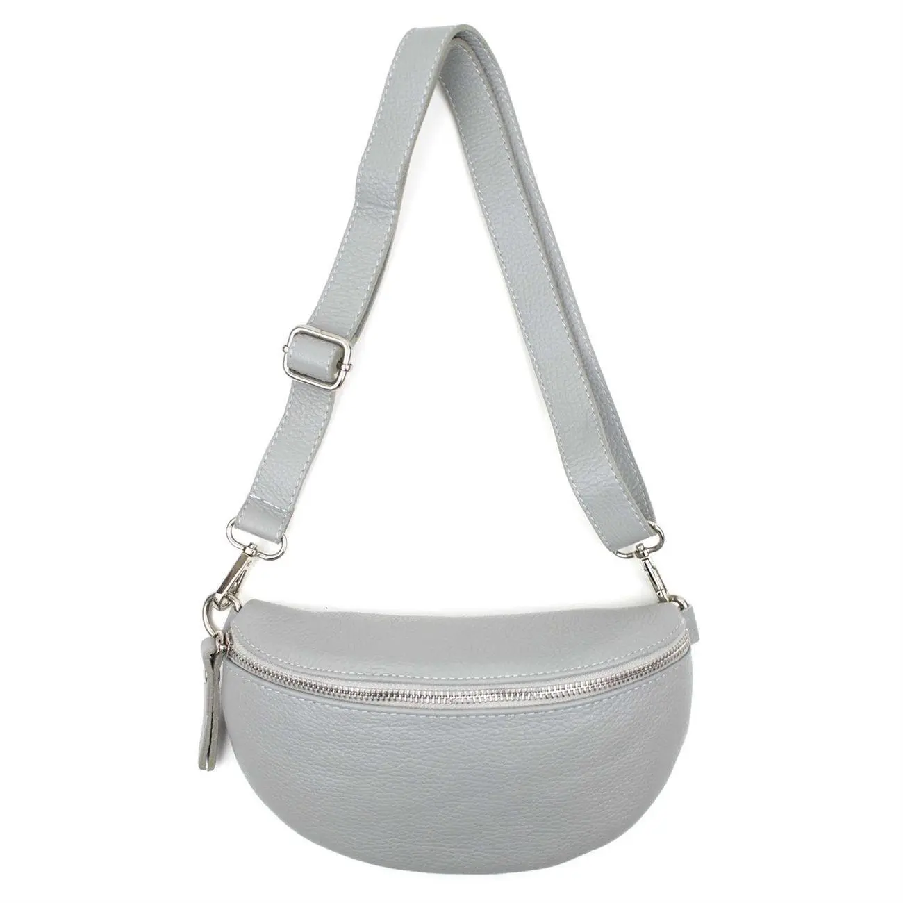 Made in Italy DAMEN LEDER Gürteltasche Crossbody Hüfttasche Bauchtasche Umhängetasche Brusttasche CrossOver Bodybag Schultertasche Handytasche Geldtasche OBC Tasche Schminktasche Kosmetiktasche Neueste Mode