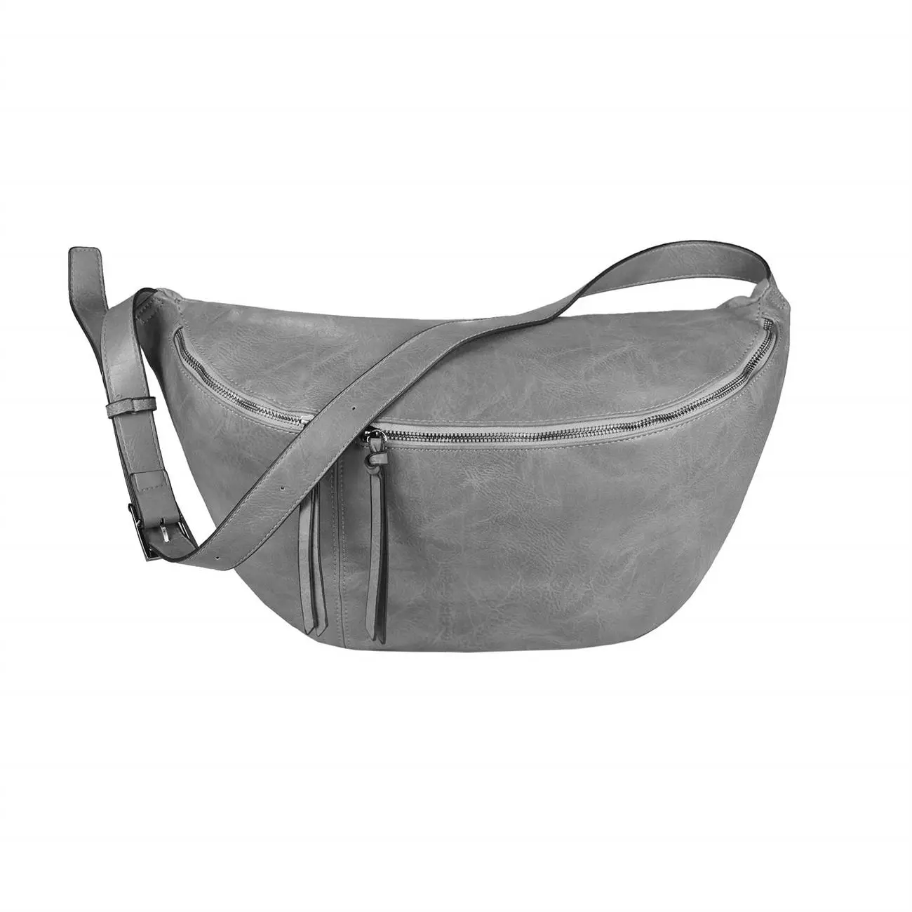 XXL Tasche Bauchtasche Hüfttasche Crossbody Schultertasche Umhängetasche Kunstleder Gürteltasche Crossover Slingntasche Unisex Bag Große Rabatte