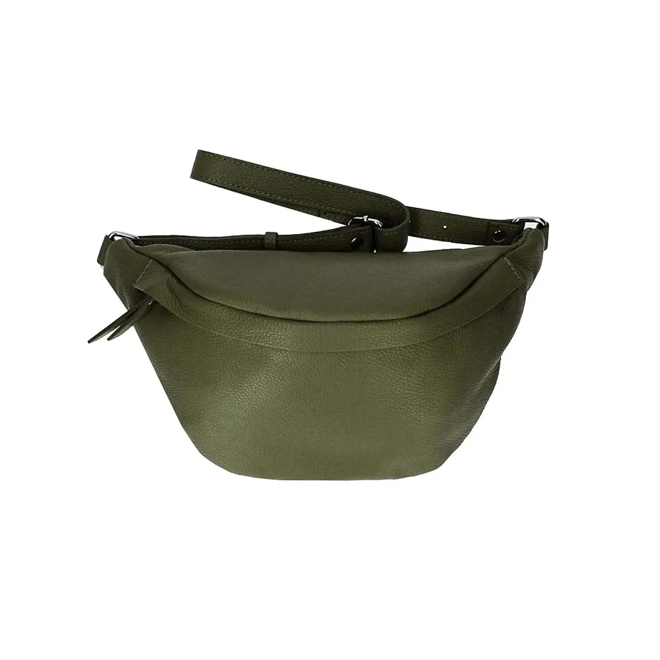 Made in Italy DAMEN LEDER Gürteltasche Crossbody Brusttasche Bauchtasche Hüfttasche Umhängetasche Crossover Bodybag Schultertasche Handytasche OBC TASCHE 247 Sonderangebote