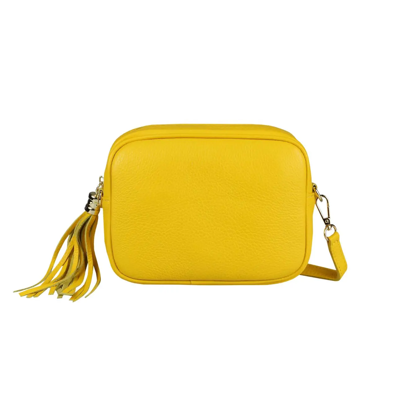 OBC Made in Italy DAMEN LEDER TASCHE Umhängetasche Schultertasche Cross-Over Crossbody Bag Glattleder Schmucktasche Fransen Ledertasche Tiefpreis