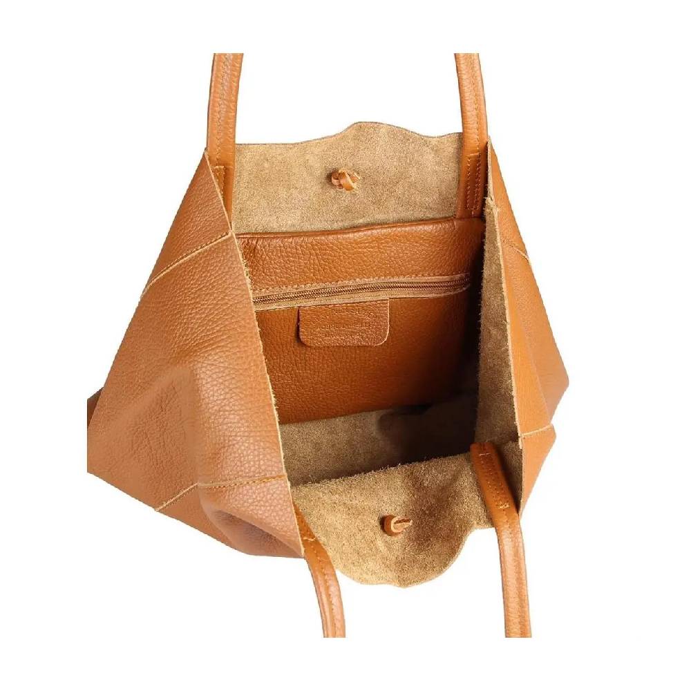 OBC Made in Italy DAMEN LEDER TASCHE DIN-A4 Shopper Schultertasche Henkeltasche Tote Bag Begrenzte Freigabe