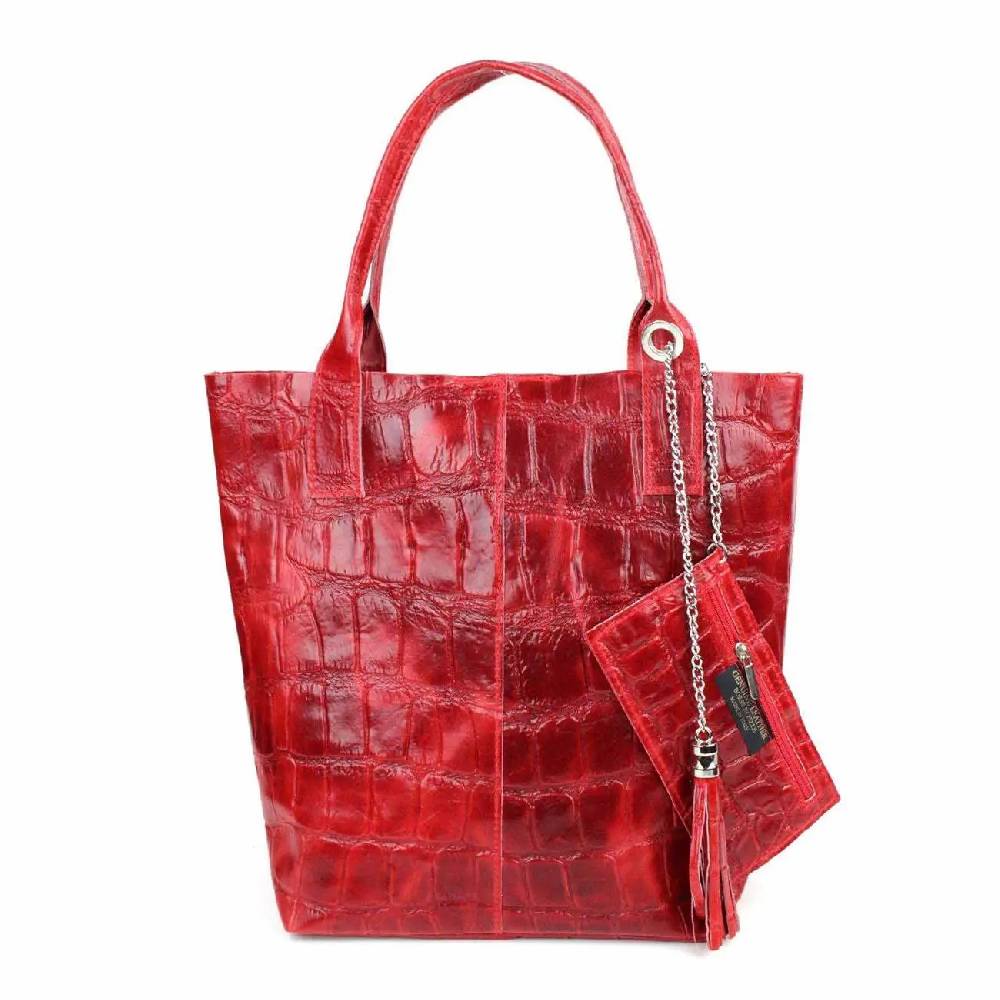 MADE IN ITALY DAMEN XXL LEDER TASCHE Wildleder Shopper Schultertasche + Schmucktasche Letzte 3 Tage