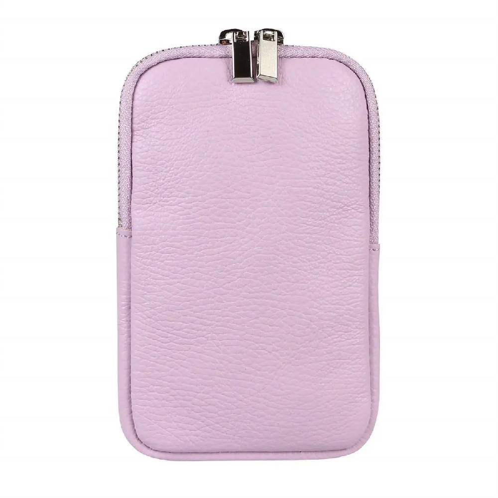 OBC Made in Italy Damen Leder Smartphone Tasche Umhängetasche Schultertasche Handytasche Minibag Geldtasche Ledertasche Crossbody Abendtasche JETZT KAUFEN