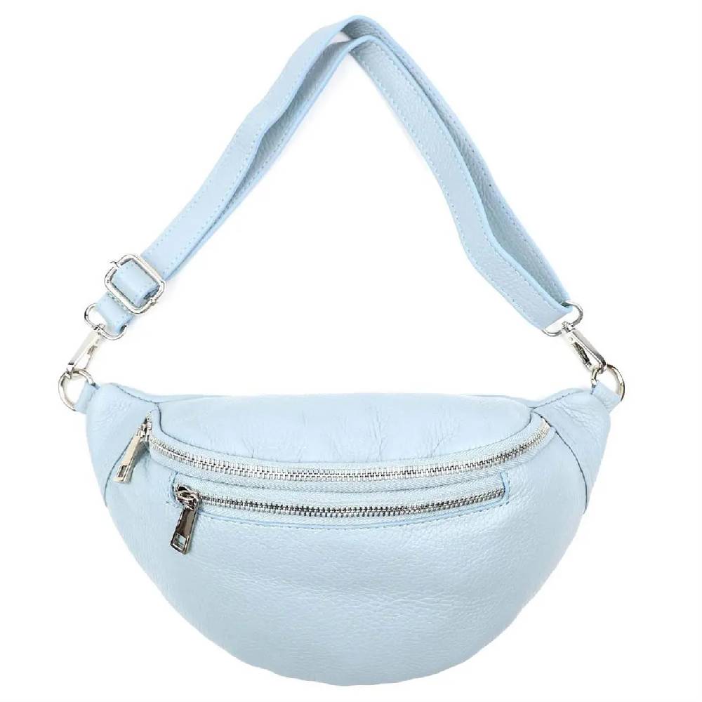 OBC MADE IN ITALY DAMEN LEDER TASCHE Gürteltasche Crossbody Hüfttasche Bauchtasche Umhängetasche Schultertasche Brusttasche CrossOver Ledertasche Bodybag Zeitbegrenzte Promotion