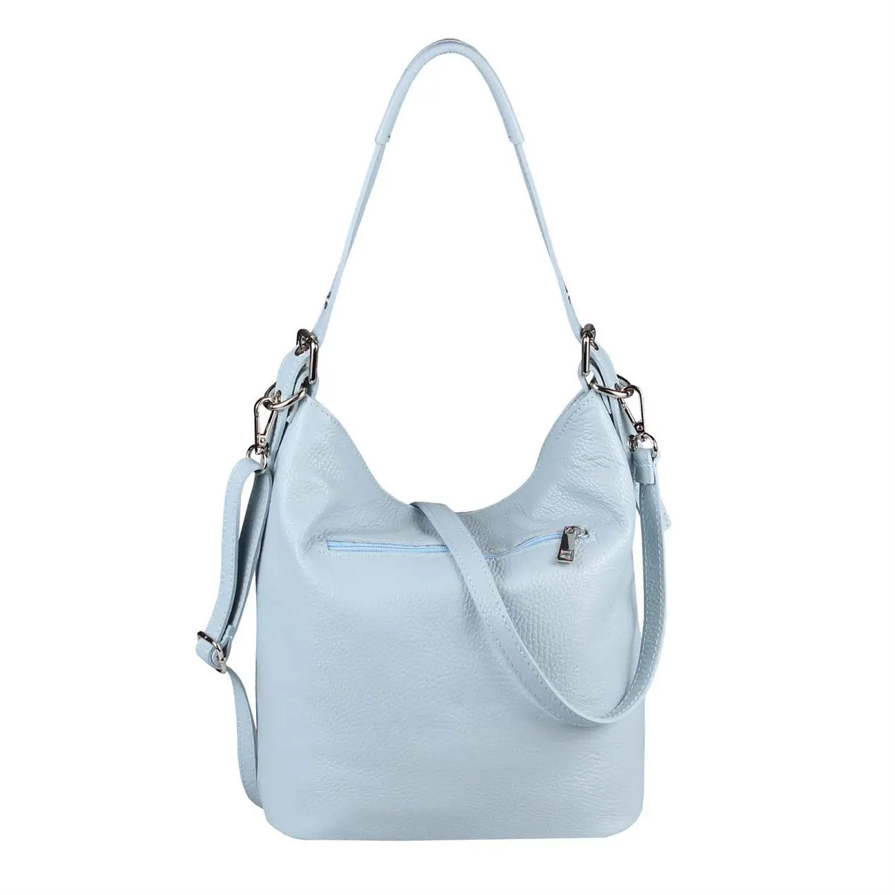 Made in Italy DAMEN ECHTLEDER TASCHE Handtasche Umhängetasche Ledertasche Schultertasche Beuteltasche Umhängetasche Cross-Over Im Verkauf