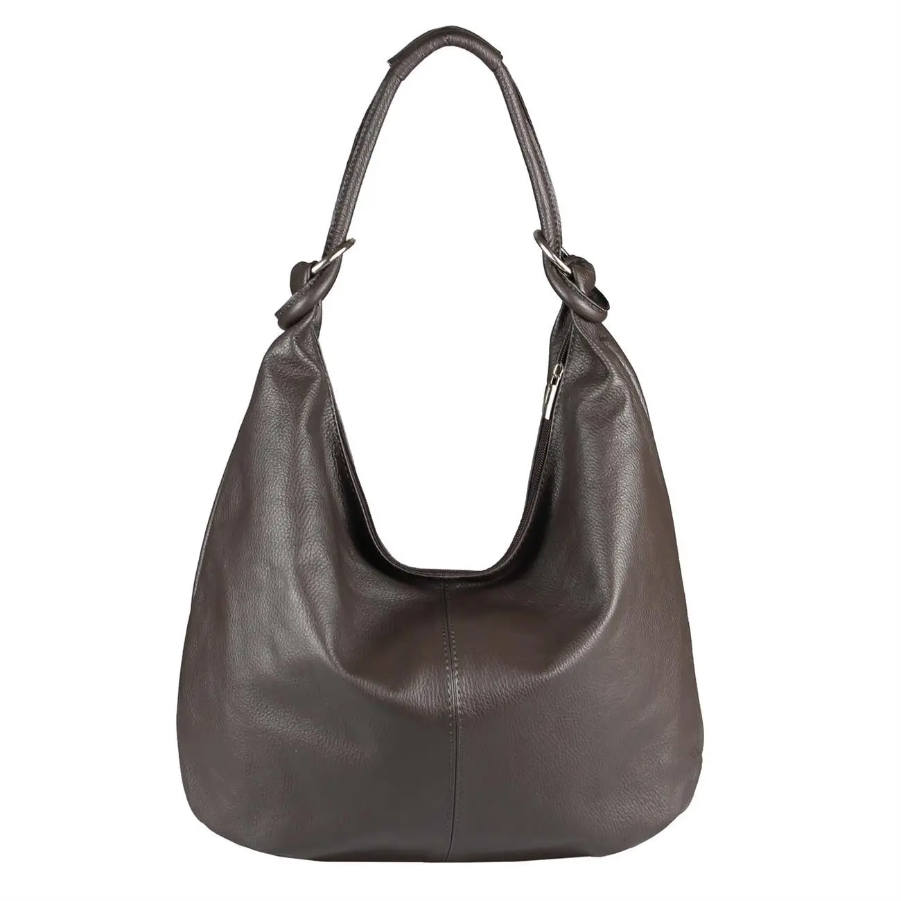 ITALY DAMEN Echt LEDER HAND-TASCHE Schultertasche Shopper Umhängetasche Beuteltasche Metallic Bag 50% Rabatt für begrenzte Zeit