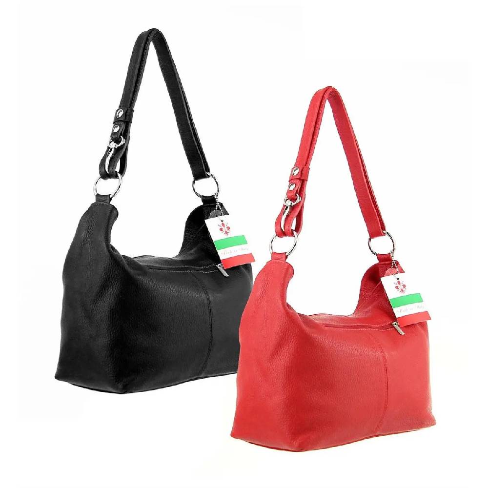 ital. Echt Leder Damen Tasche Shopper Schultertasche Umhängetasche Handtasche 2025