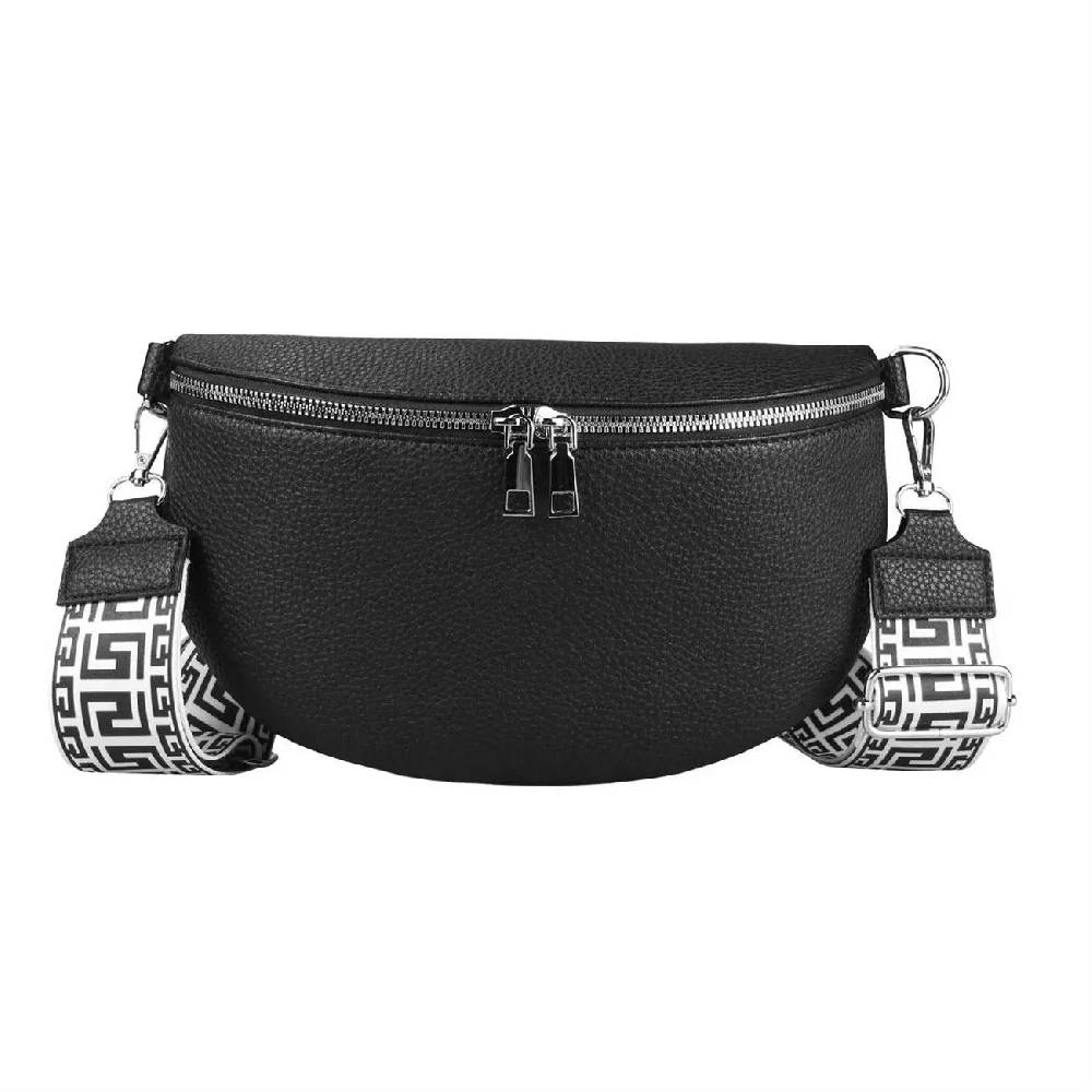 Damen Tasche Crossbody Gürteltasche Brusttasche Umhängetasche Bodybag Hüfttasche Crossover Bauchtasche Schultertasche Handytasche Kunstleder Auslauf