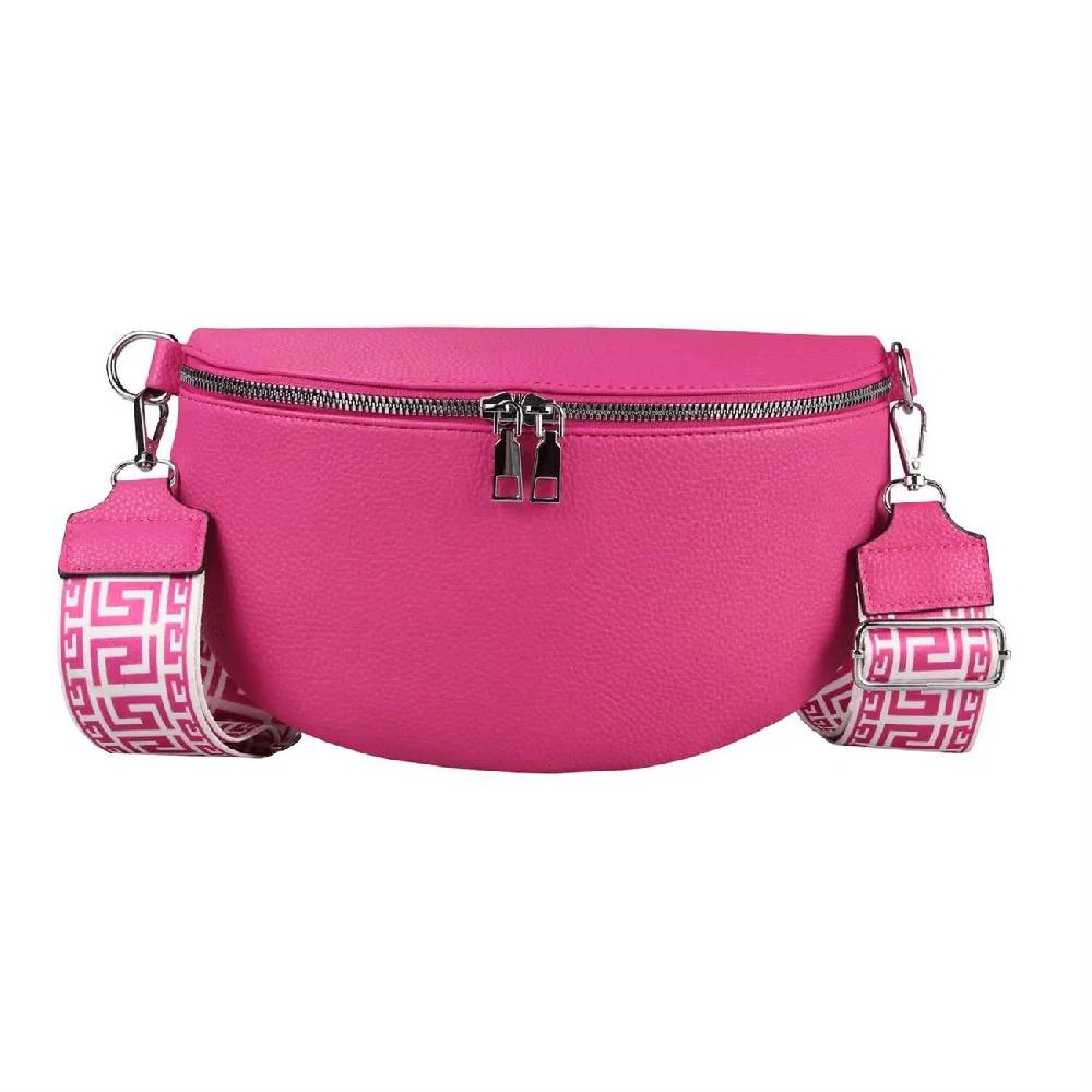 Damen Tasche Crossbody Gürteltasche Brusttasche Umhängetasche Bodybag Hüfttasche Crossover Bauchtasche Schultertasche Handytasche Kunstleder Auslauf