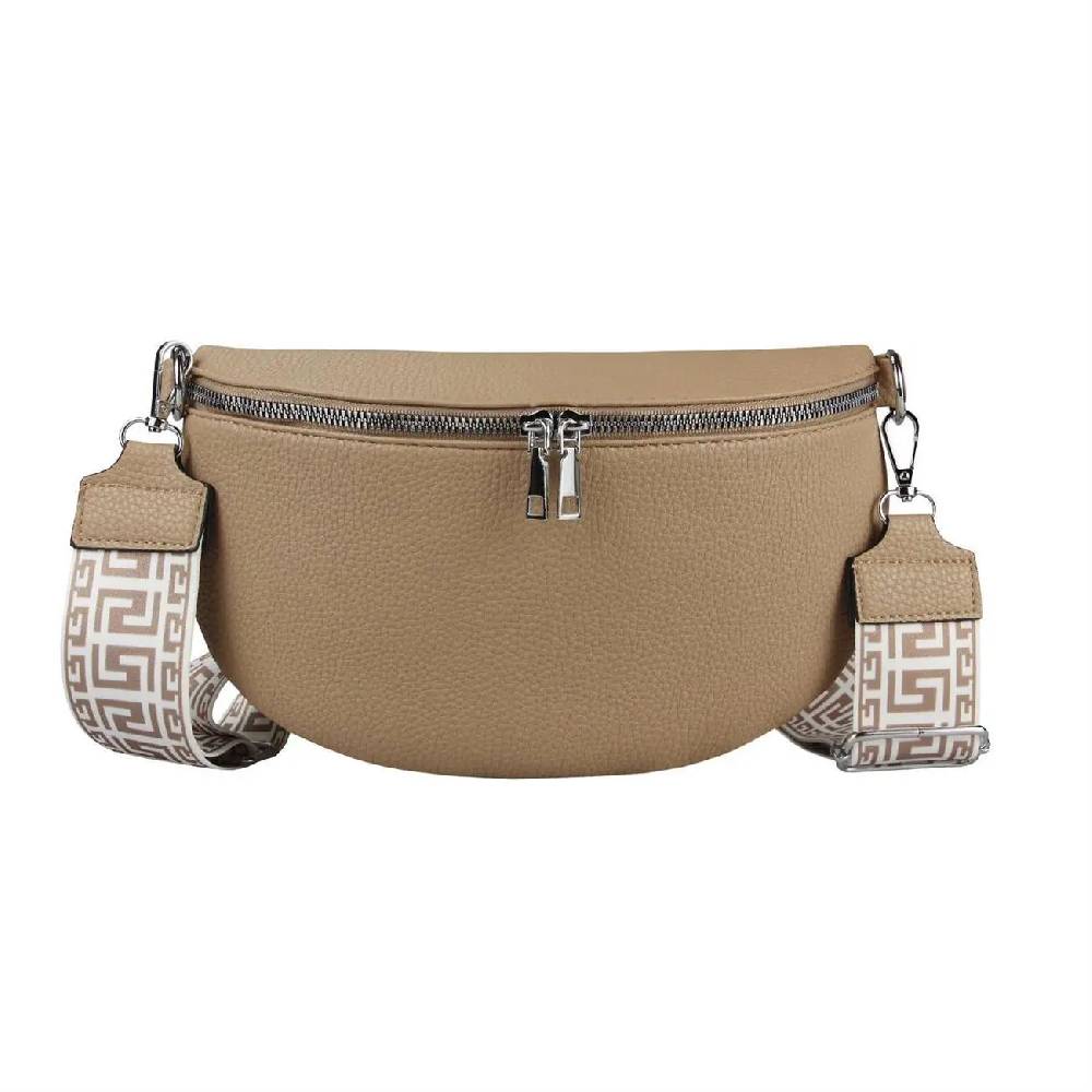 Damen Tasche Crossbody Gürteltasche Brusttasche Umhängetasche Bodybag Hüfttasche Crossover Bauchtasche Schultertasche Handytasche Kunstleder Auslauf