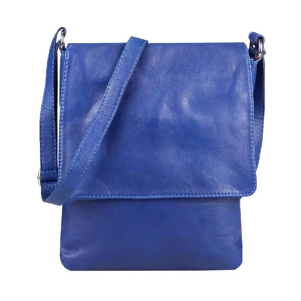 OBC Made in Italy Damen Leder Tasche Umhängetasche Schultertasche Crossbody Handtasche Ledertasche Nappaleder Cross-Over Body Bag Shopping Messenger im Angebot