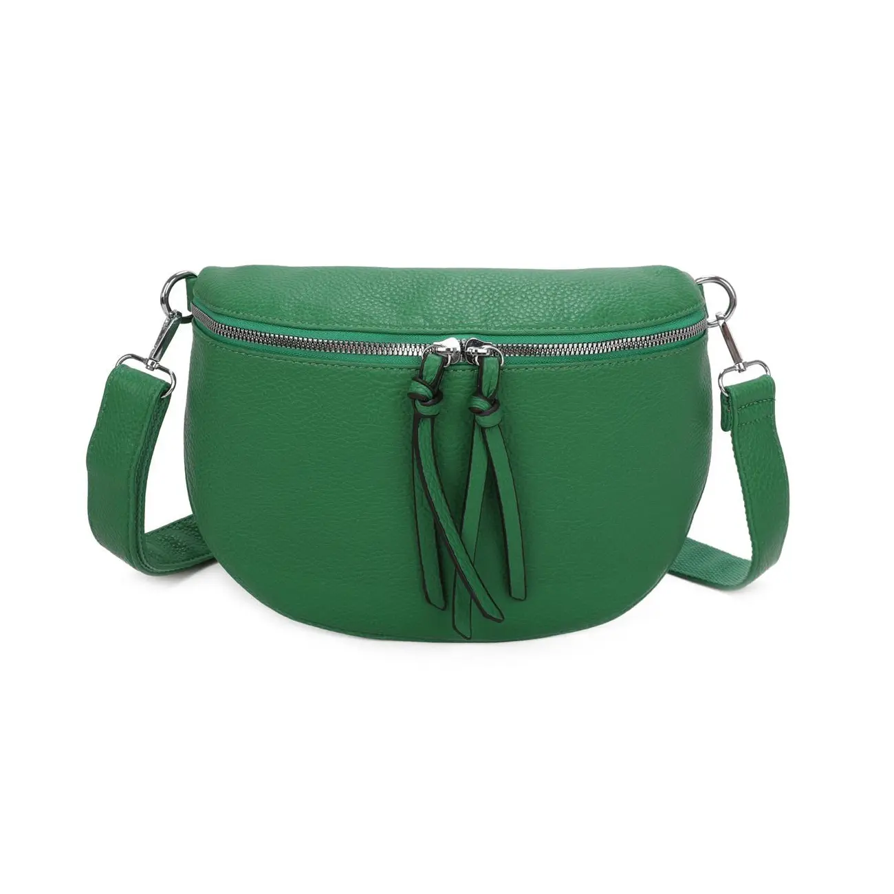 OBC Damen Tasche Gürteltasche Crossbody Hüfttasche Bauchtasche Umhängetasche Cross-Over Bodybag Schultertasche Handytasche Kosmetiktasche Kunst-Leder L155 Schlussverkauf