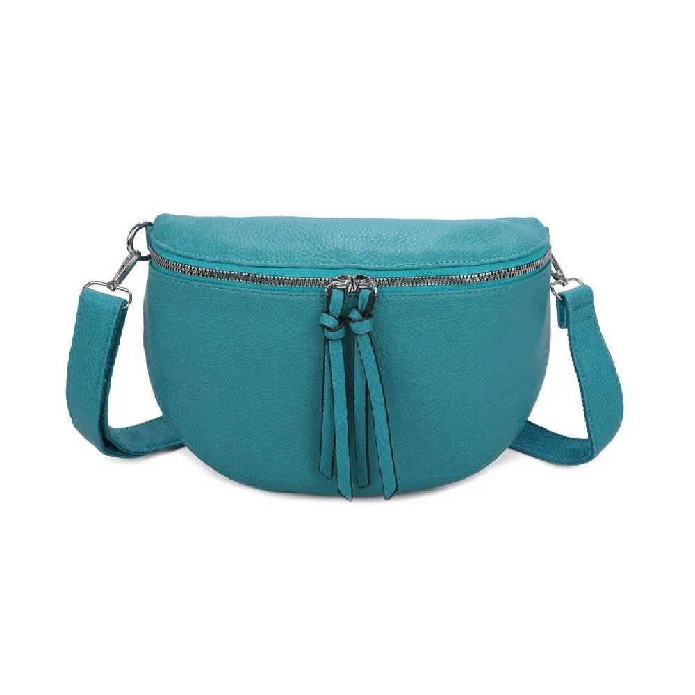 OBC Damen Tasche Gürteltasche Crossbody Hüfttasche Bauchtasche Umhängetasche Cross-Over Bodybag Schultertasche Handytasche Kosmetiktasche Kunst-Leder L155 Schlussverkauf
