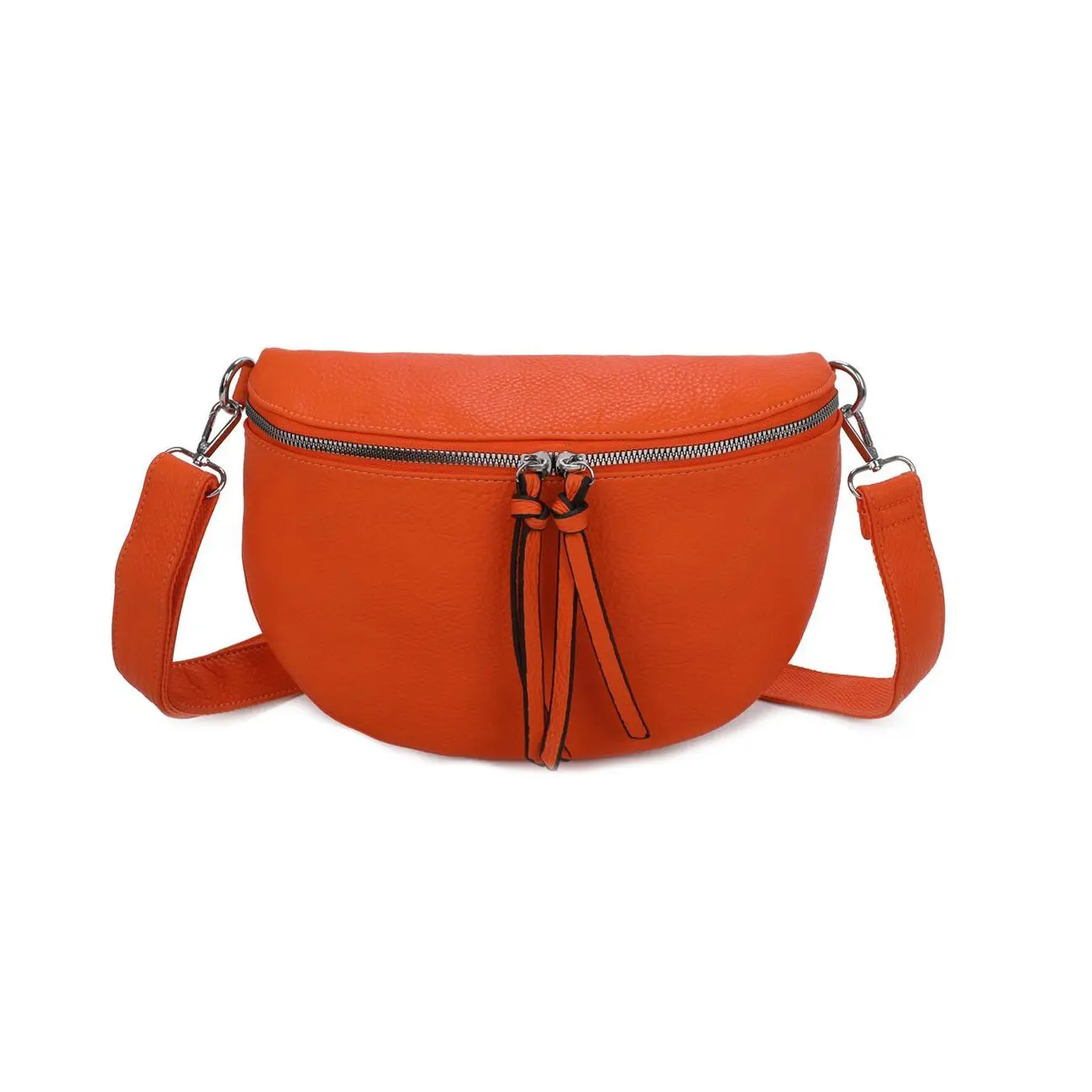 OBC Damen Tasche Gürteltasche Crossbody Hüfttasche Bauchtasche Umhängetasche Cross-Over Bodybag Schultertasche Handytasche Kosmetiktasche Kunst-Leder L155 Schlussverkauf