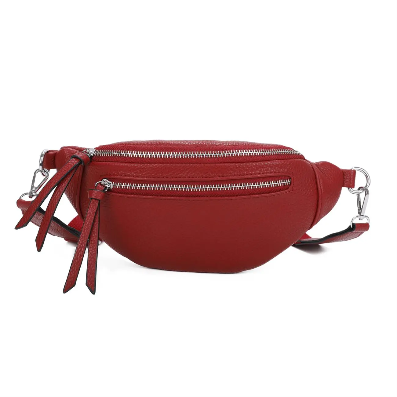 OBC Damen Tasche Gürteltasche Crossbody Leder Optik Hüfttasche Bauchtasche Umhängetasche Cross-Over Bodybag Schultertasche Handytasche Geldtasche Schminktasche Kosmetiktasche Limitierter Zeitrabatt