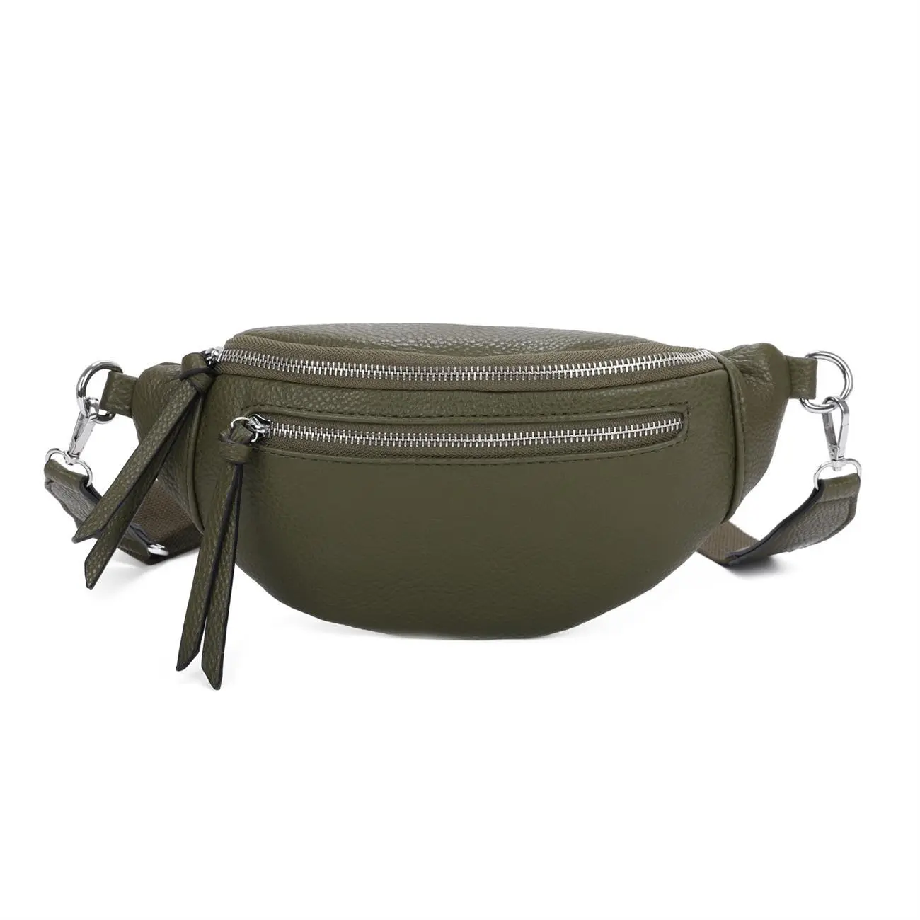 OBC Damen Tasche Gürteltasche Crossbody Leder Optik Hüfttasche Bauchtasche Umhängetasche Cross-Over Bodybag Schultertasche Handytasche Geldtasche Schminktasche Kosmetiktasche Limitierter Zeitrabatt