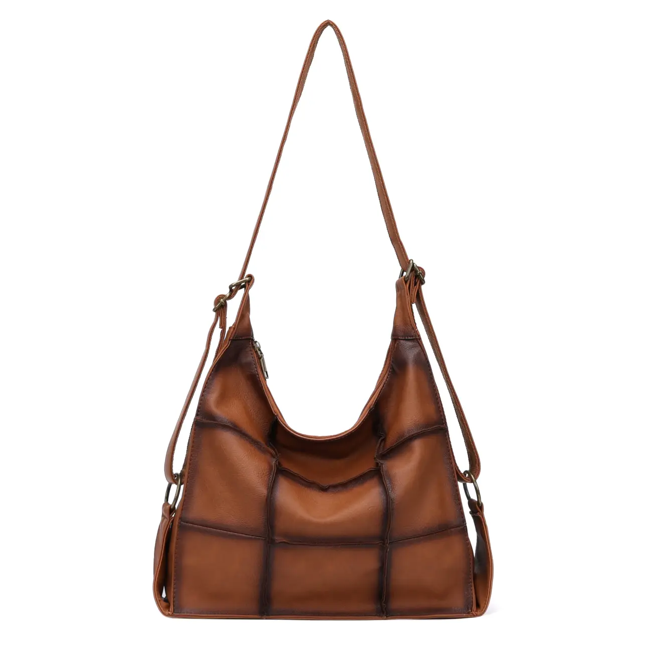 OBC Damen XXL Tasche Shopper Vintage Tote Bag Handtasche Umhängetasche Schultertasche Beuteltasche Leder Optik Reise Hobo Bag Crossbody Günstig kaufen