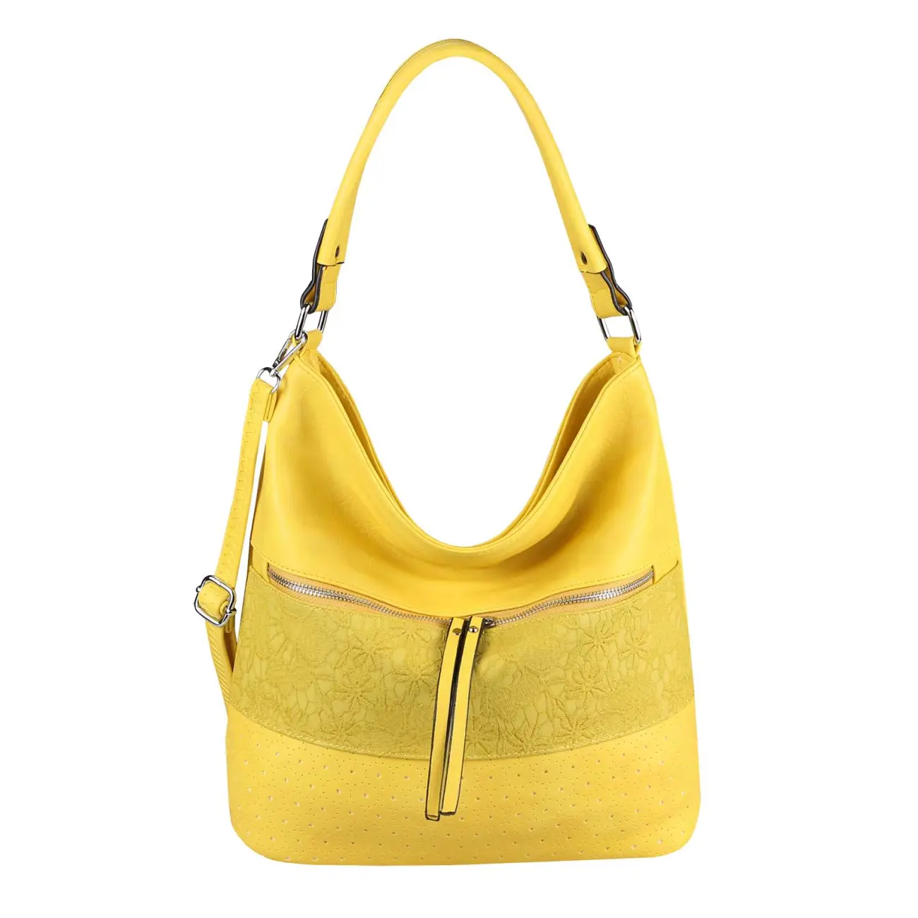 OBC Damen Tasche Blumen Shopper Tote Bag Handtasche Umhängetasche Schultertasche Beuteltasche Leder Optik Hobo Crossbody Muttertagsangebot