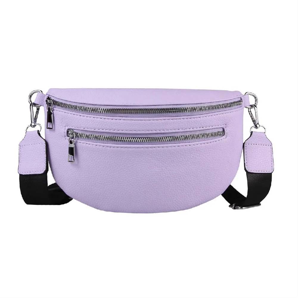 OBC Damen Tasche Gürteltasche Crossbody Leder Optik Hüfttasche Bauchtasche Umhängetasche Cross-Over Bodybag Schultertasche Handytasche Leder Optik Heißer Verkauf