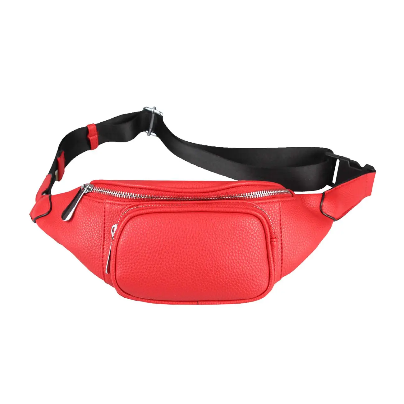 OBC Damen Tasche Gürteltasche Crossbody Leder Optik Hüfttasche Bauchtasche Umhängetasche Cross-Over Bodybag Schultertasche Handytasche Geldtasche Online Outlet