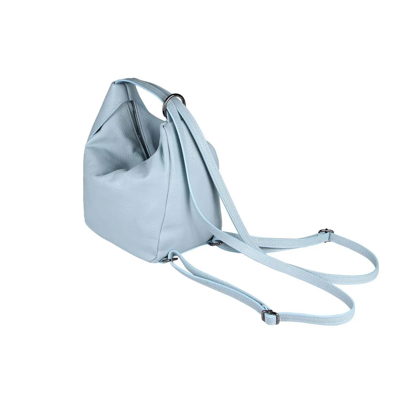 OBC MADE IN ITALY 2in1 DAMEN Echt LEDER TASCHE RUCKSACK Schultertasche Umhängetasche Crossbody Handtasche Henkeltasche Shopper Daypack Backpack Blitzangebot
