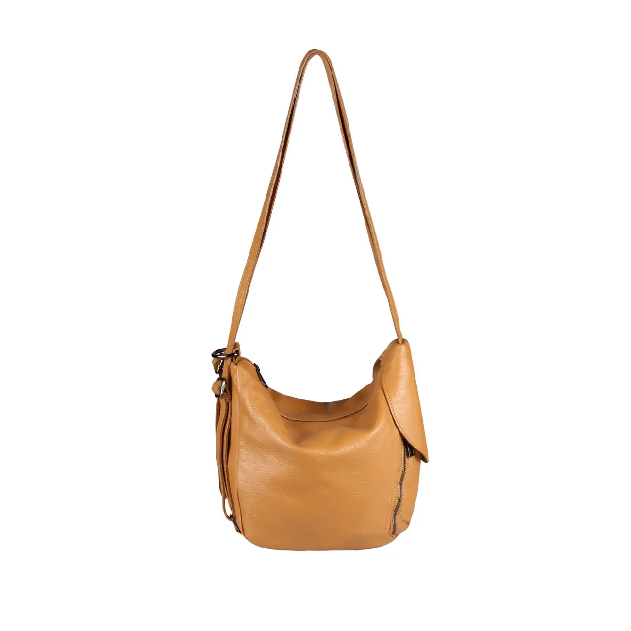 OBC MADE IN ITALY 2in1 DAMEN Echt LEDER TASCHE RUCKSACK Schultertasche Umhängetasche Crossbody Handtasche Henkeltasche Shopper Daypack Backpack Blitzangebot