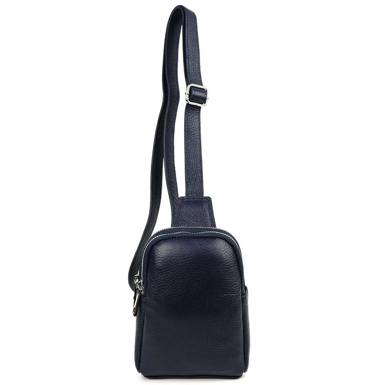 OBC MADE IN ITALY LEDER TASCHE Crossbody Bodybag Sling Rucksack Crossover Schultertasche Brusttasche Umhängetasche Bag damen herren unisex VIP-Rabatte