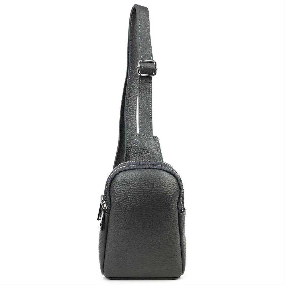 OBC MADE IN ITALY LEDER TASCHE Crossbody Bodybag Sling Rucksack Crossover Schultertasche Brusttasche Umhängetasche Bag damen herren unisex VIP-Rabatte