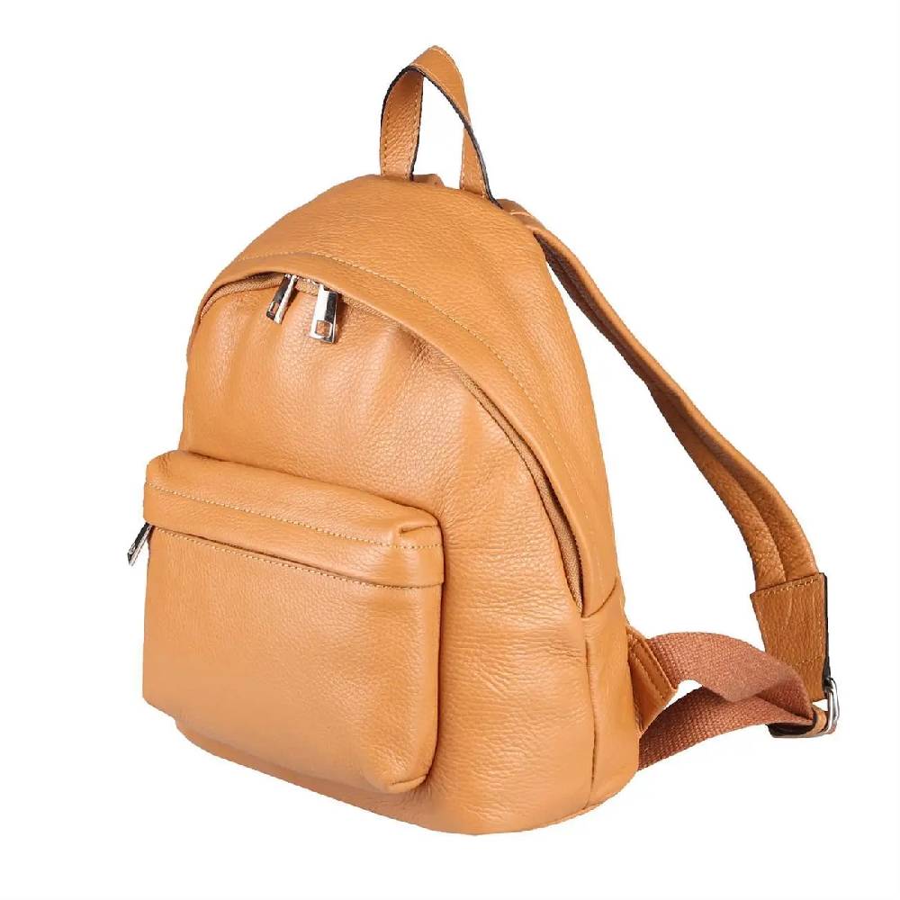 MADE IN ITALY DAMEN Echt LEDER RUCKSACK Cityrucksack Schultertasche BackPack Tasche Daypack Handtasche Umhängetasche Ledertasche Lederrucksack Kostenlose Rückgabe