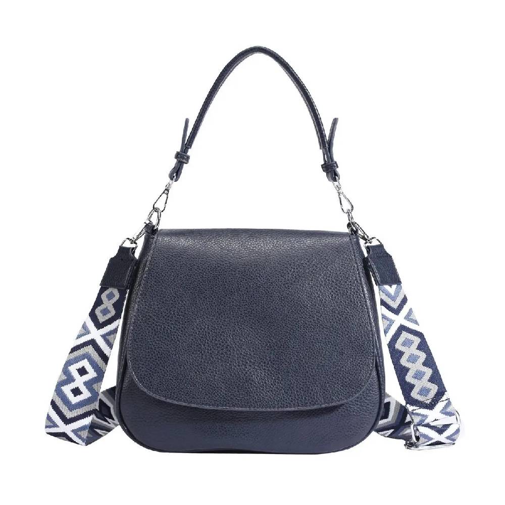 OBC Damen Tasche Shopper Hobo Bag Schultertasche Cross Over body Bag Umhängetasche Beuteltasche Handtasche Henkeltasche Leder Optik Letzte 3 Tage