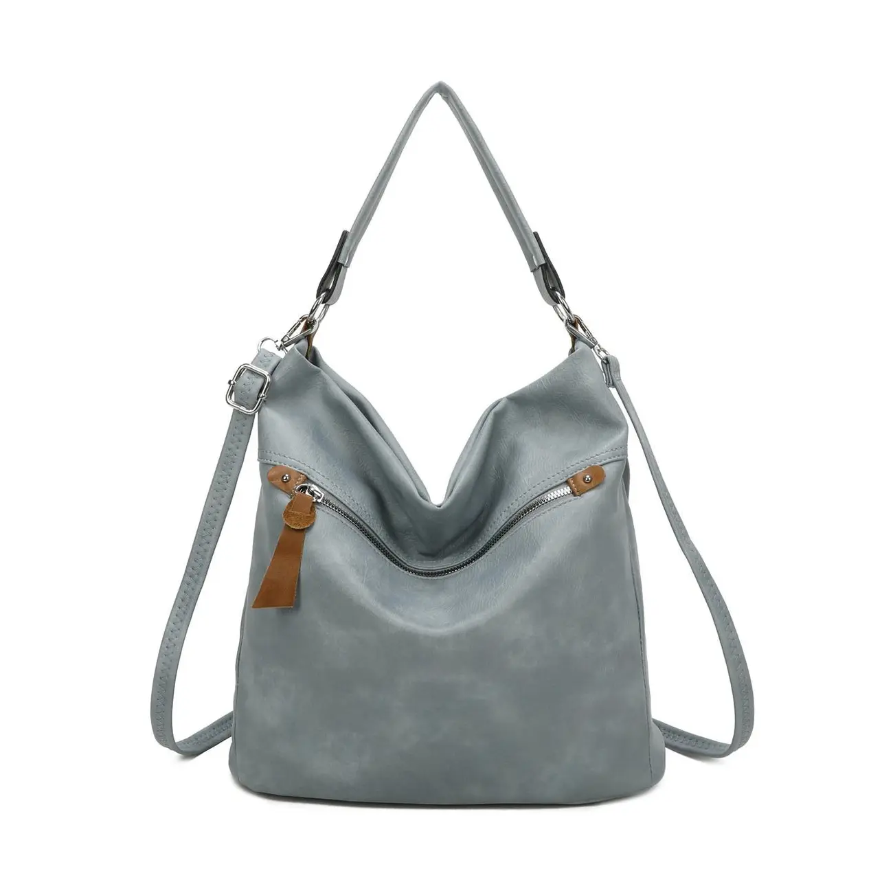 OBC DAMEN TASCHE SHOPPER Hobo-Bag Schultertasche Umhängetasche Handtasche CrossOver Damentasche Beuteltasche Henkeltasche Reise Leder Optik JETZT KAUFEN
