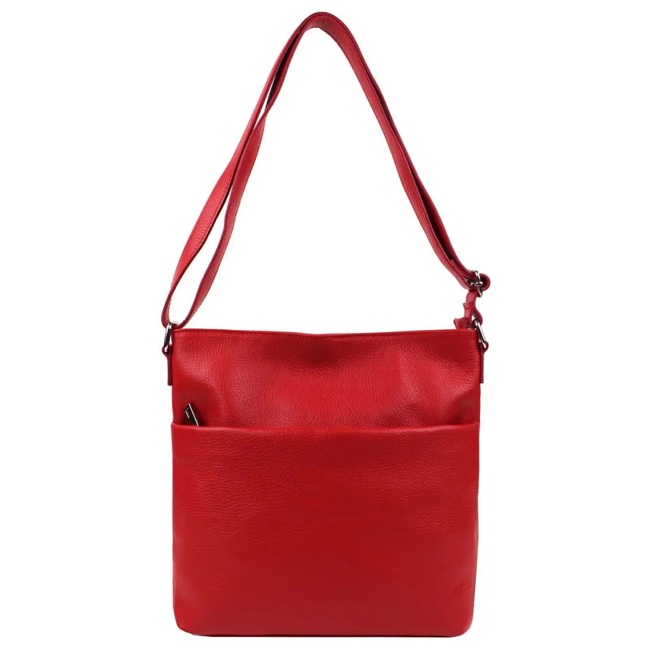 OBC Made in Italy DAMEN LEDER TASCHE Umhängetasche Crossbody Schultertasche City Bag CrossOver Ledertasche Damentasche CrossBag Neueste Stile