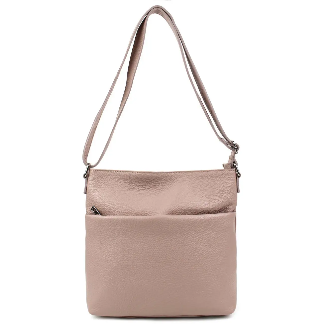 OBC Made in Italy DAMEN LEDER TASCHE Umhängetasche Crossbody Schultertasche City Bag CrossOver Ledertasche Damentasche CrossBag Neueste Stile