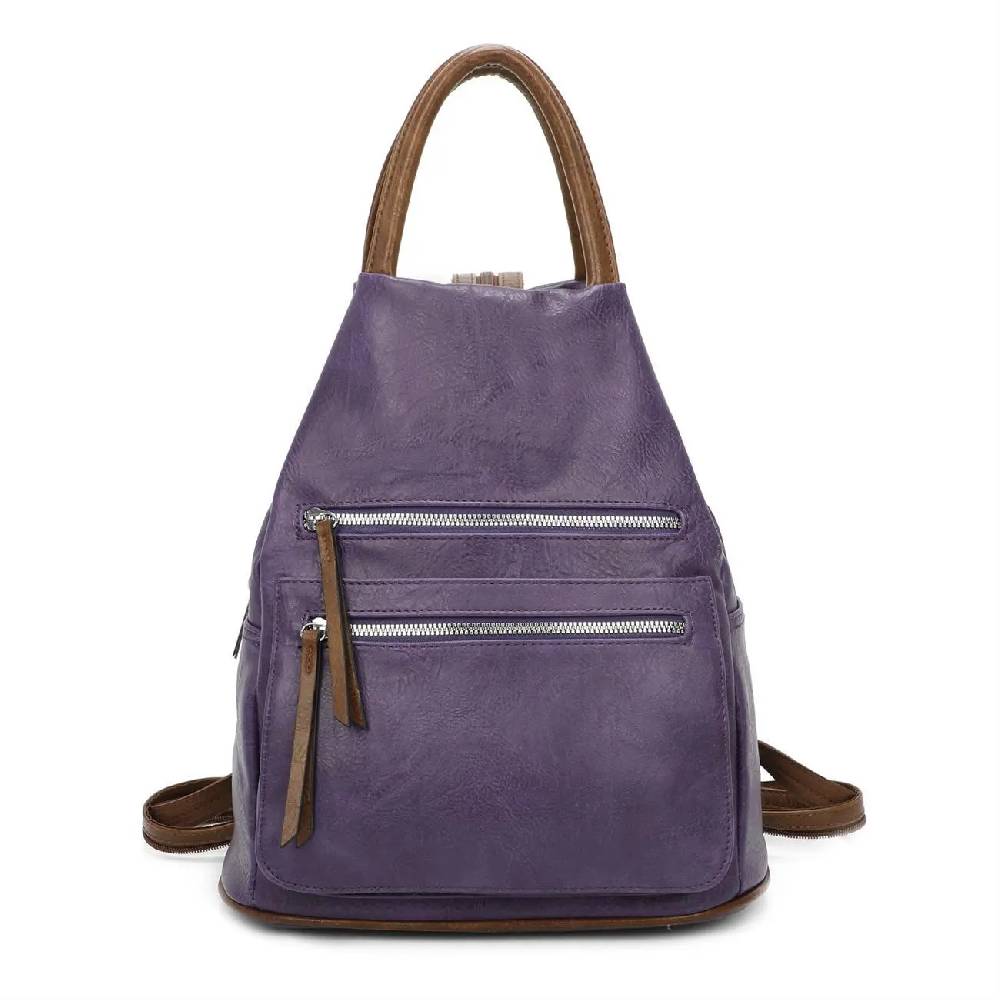 Damen Rucksack Tasche Schultertasche Handtasche Cityrucksack Leder Optik Daypack Tagesrucksack Backpack Freizeitrucksack Arbeitsrucksack Bis zu 65% Rabatt