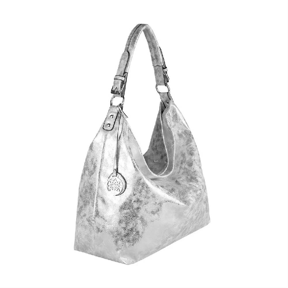 OBC DAMEN METALLIC TASCHE SHOPPER Hobo-Bag Henkeltasche Handtasche Schultertasche CROSS-OVER Umhängetasche Beuteltasche Sonderangebot der Fabrik