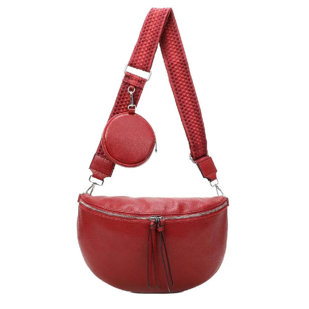 OBC XL Damen Tasche Crossbody Gürteltasche Messenger-Tasche Hüfttasche Bauchtasche Umhängetasche Cross-Over Bodybag Schultertasche Handytasche Leder Optik Discount Store für neue Produkte