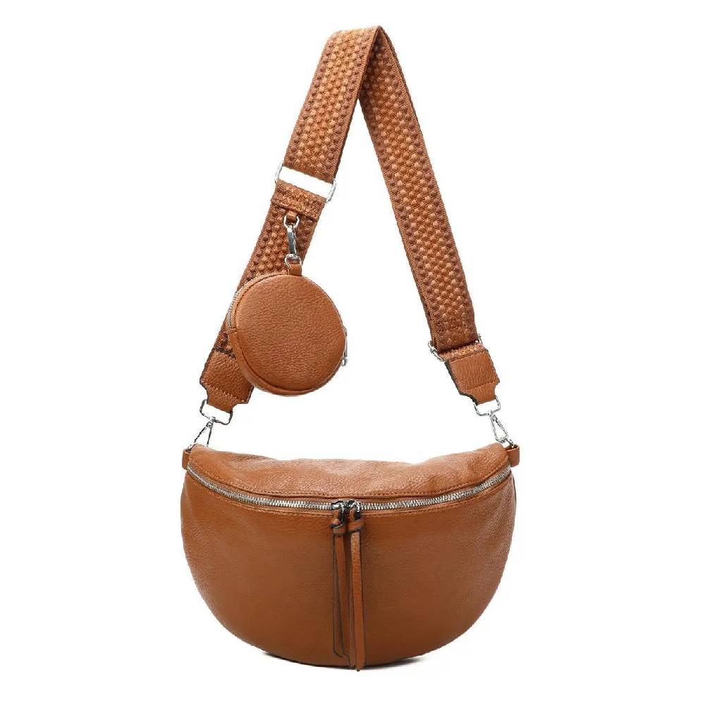 OBC XL Damen Tasche Crossbody Gürteltasche Messenger-Tasche Hüfttasche Bauchtasche Umhängetasche Cross-Over Bodybag Schultertasche Handytasche Leder Optik Discount Store für neue Produkte