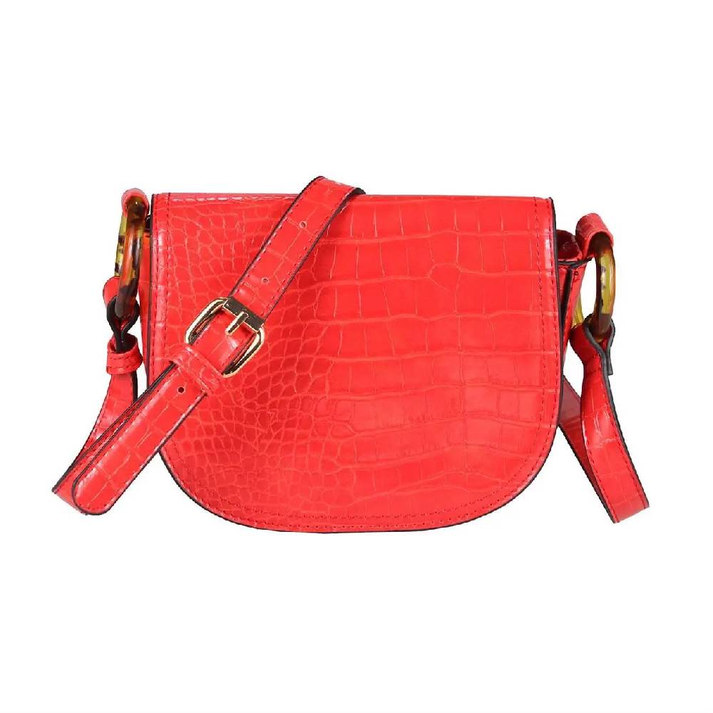 DAMEN TASCHE Kroko Crossbody Umhängetasche Schultertasche Bodybag Shopper Leder Optik CrossOver Riesige Rabatte