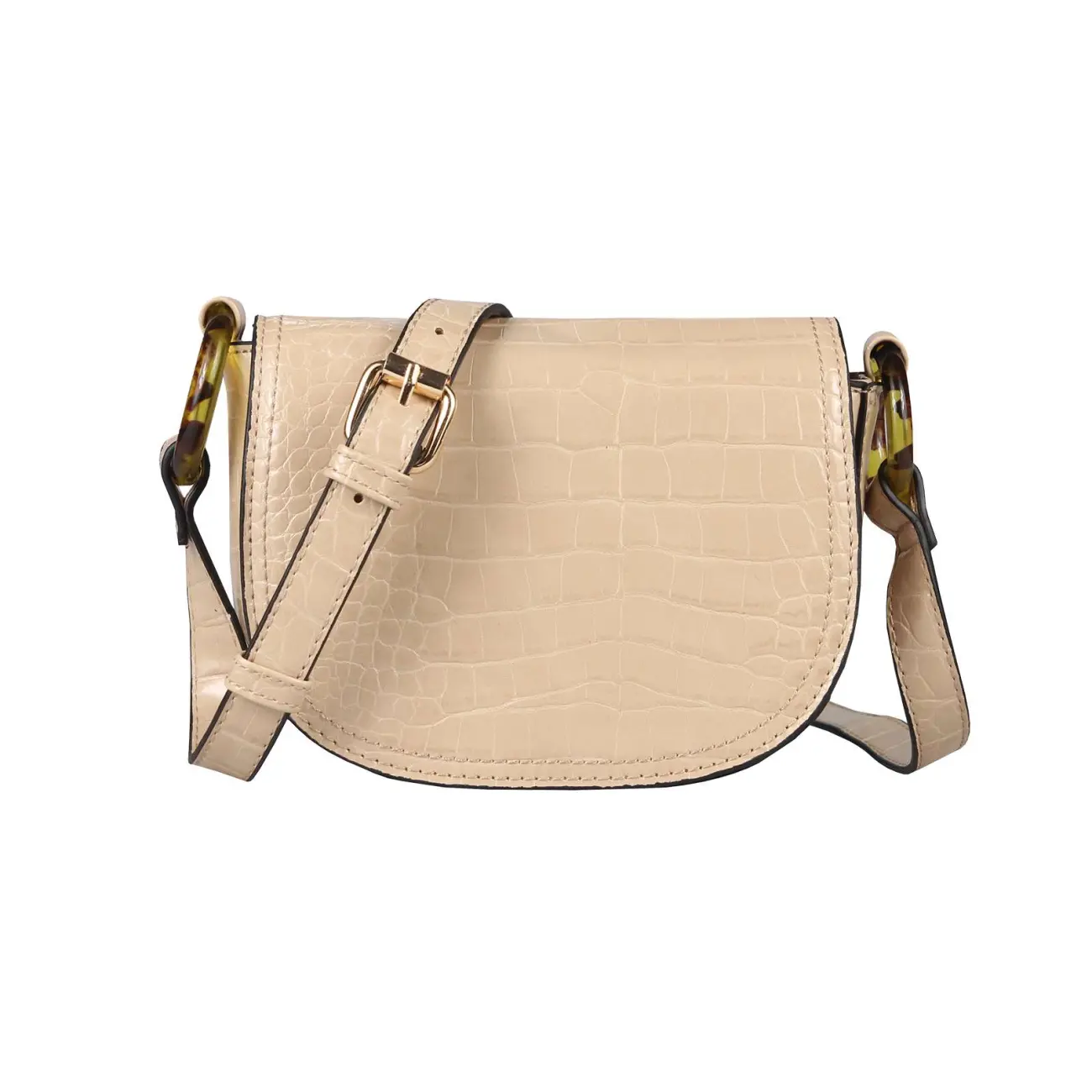 DAMEN TASCHE Kroko Crossbody Umhängetasche Schultertasche Bodybag Shopper Leder Optik CrossOver Riesige Rabatte