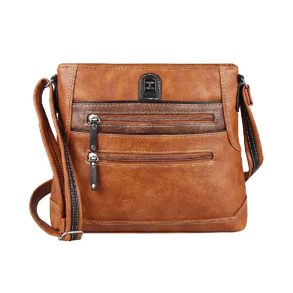 OBC Damen Tasche Schultertasche Shopper Leder Optik Crossbody Umhängetasche Crossover Beuteltasche Reisetasche Fabrikladen