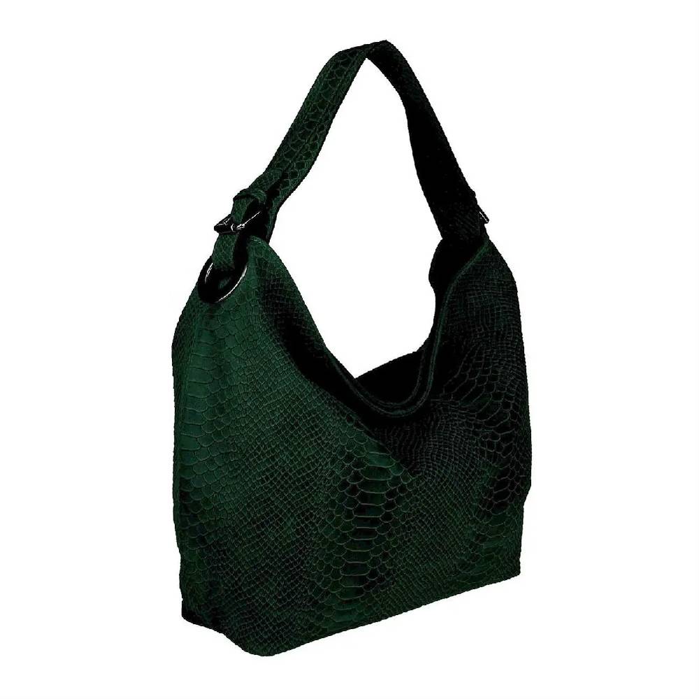 Rue Princesse Seoul Made in Italy Shopper Leder Prägung Damen Tasche Umhängetasche Schultertasche Ledertasche Reisetasche UVP 339 Black Friday Preise