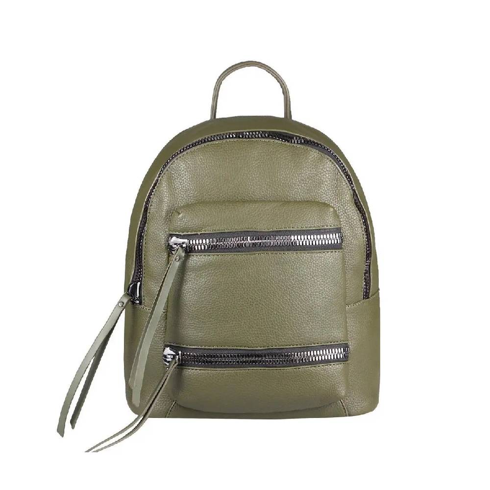 Damen Rucksack Cityrucksack Schultertasche Leder Optik Backpack Tasche Daypack Handtasche Umhängetasche Fabrikverkauf