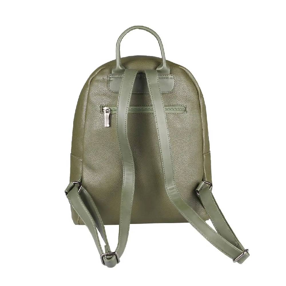 Damen Rucksack Cityrucksack Schultertasche Leder Optik Backpack Tasche Daypack Handtasche Umhängetasche Fabrikverkauf