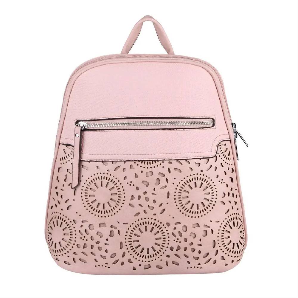 OBC Damen Rucksack Stadtrucksack Backpack Daypack Cityrucksack Leder Optik Tasche Handtasche Shopper Tagesrucksack Crossbag Schultertasche Meist gekauft