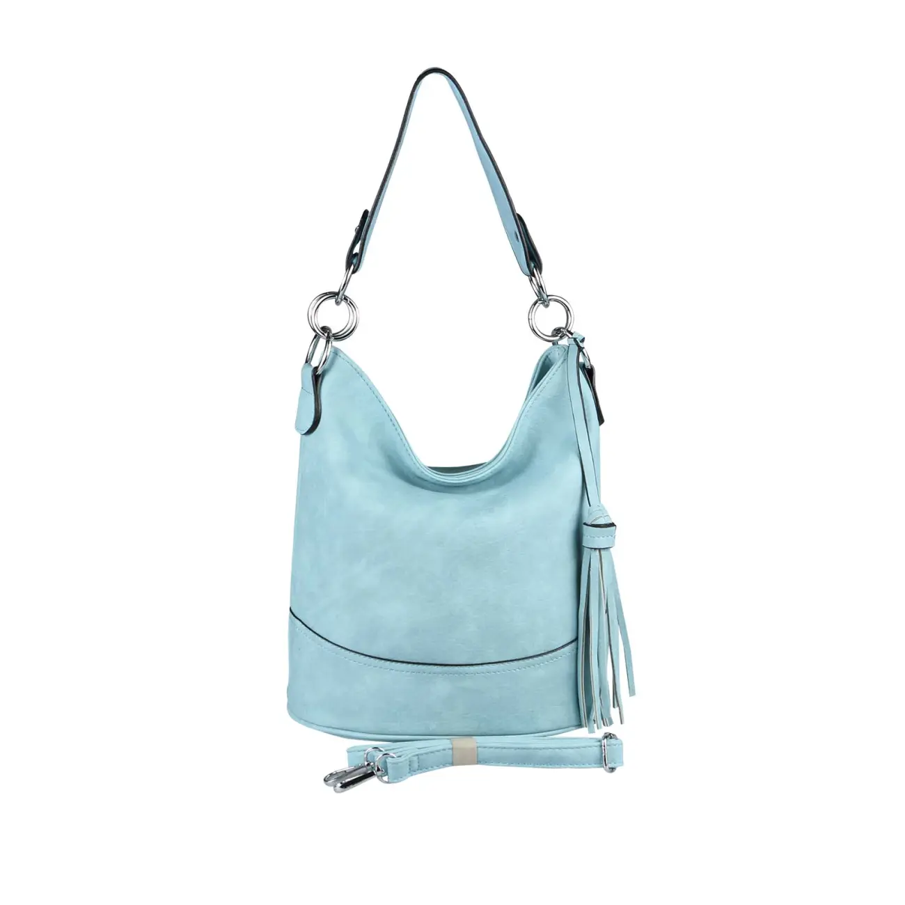 OBC DAMEN TASCHE HOBO-BAG Metallic Shopper Umhängetasche Handtasche Schultertasche Henkeltasche Beuteltasche CrossOver Tote-Bag Blitzverkäufe