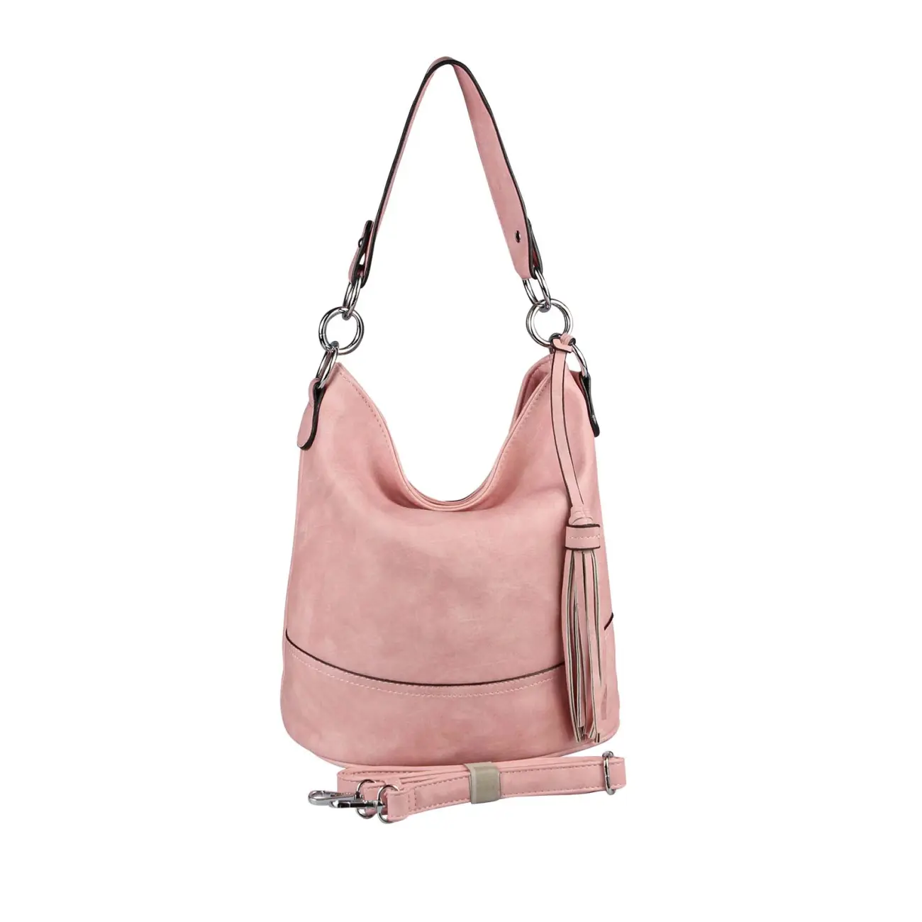 OBC DAMEN TASCHE HOBO-BAG Metallic Shopper Umhängetasche Handtasche Schultertasche Henkeltasche Beuteltasche CrossOver Tote-Bag Blitzverkäufe