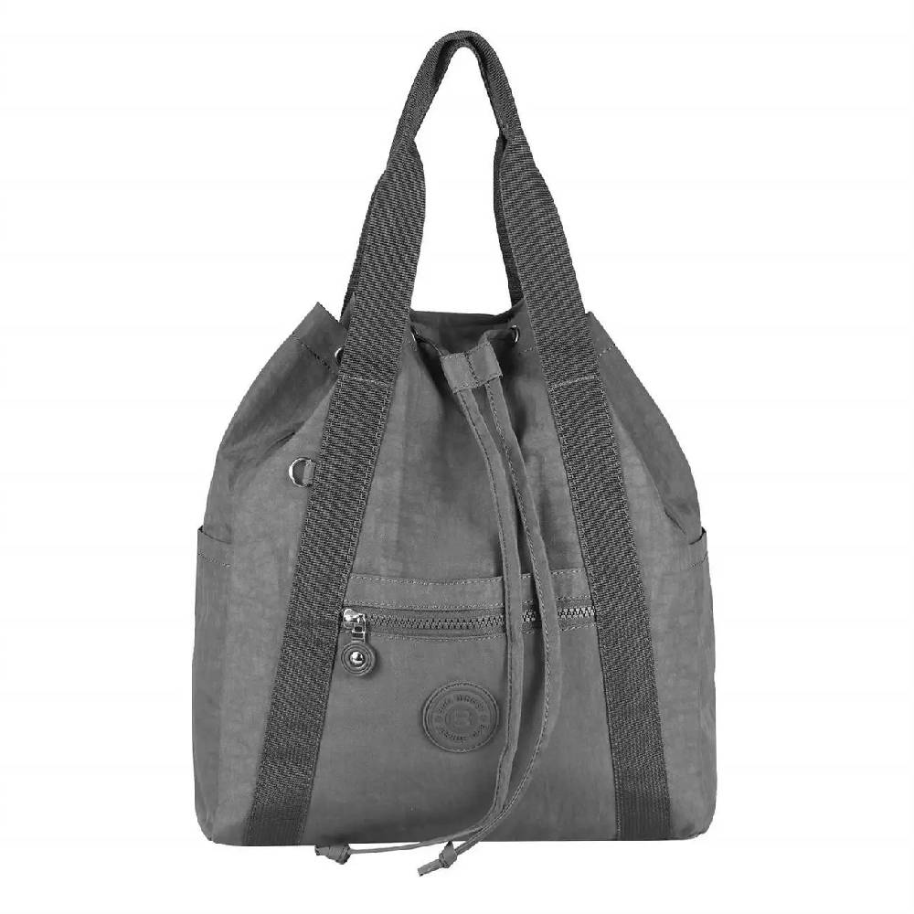 OBC Damen Tasche Rucksack Handtasche Cityrucksack Crinkle Nylon Backpack Schultertasche Damenrucksack Daypack Kostenloser Versand